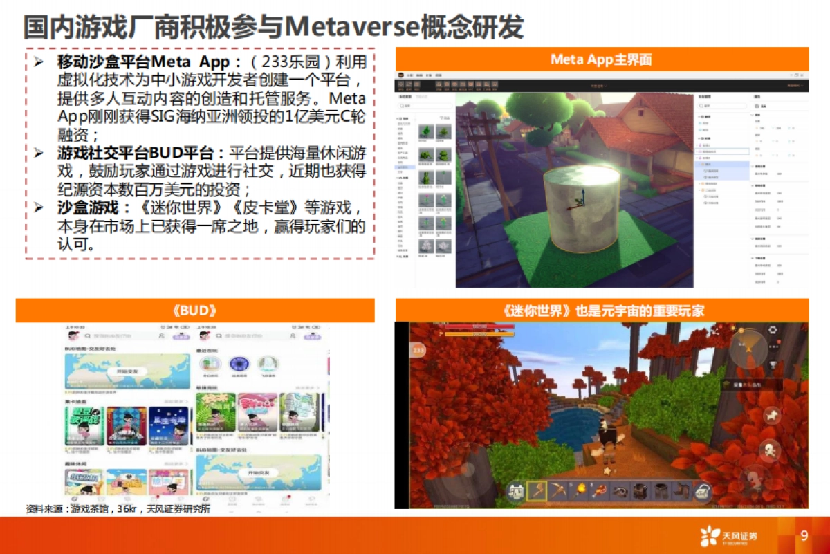 天风证券：元宇宙—游戏系通往虚拟现实的方舟_第10页