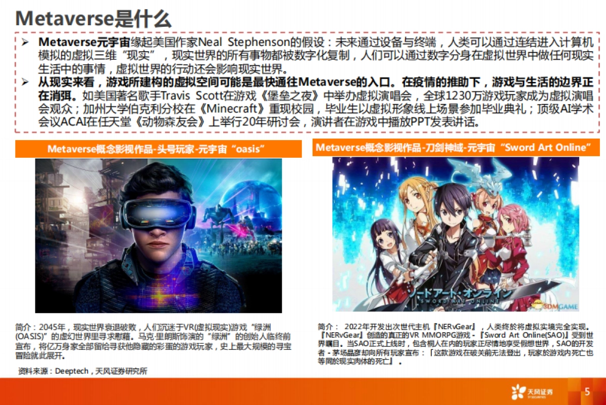 天风证券：元宇宙—游戏系通往虚拟现实的方舟_第6页