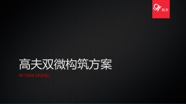 【高夫】双微构筑方案