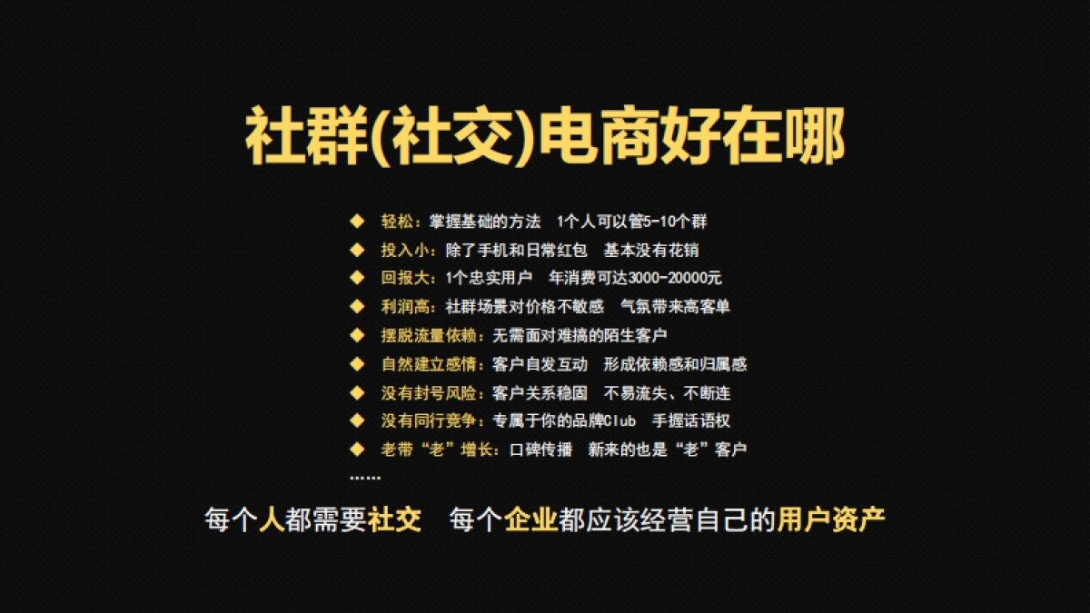 2020微信社群搭建落地玩法课件(如何通过社群杠杆点燃平台电商)-71P_第4页