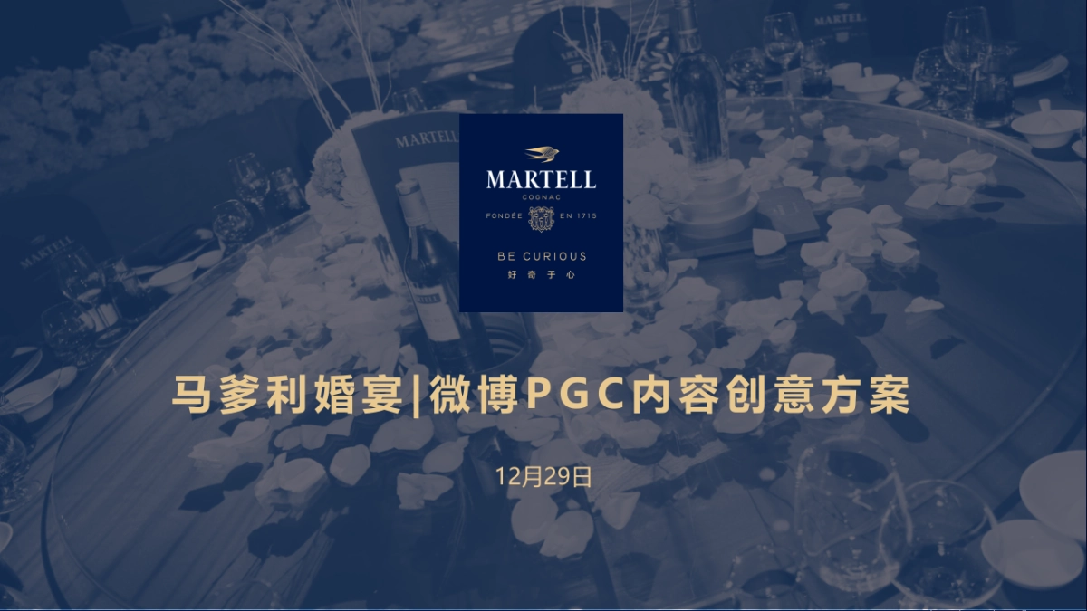 【Starnet】马爹利婚宴微博PGC视频创意方案_第1页