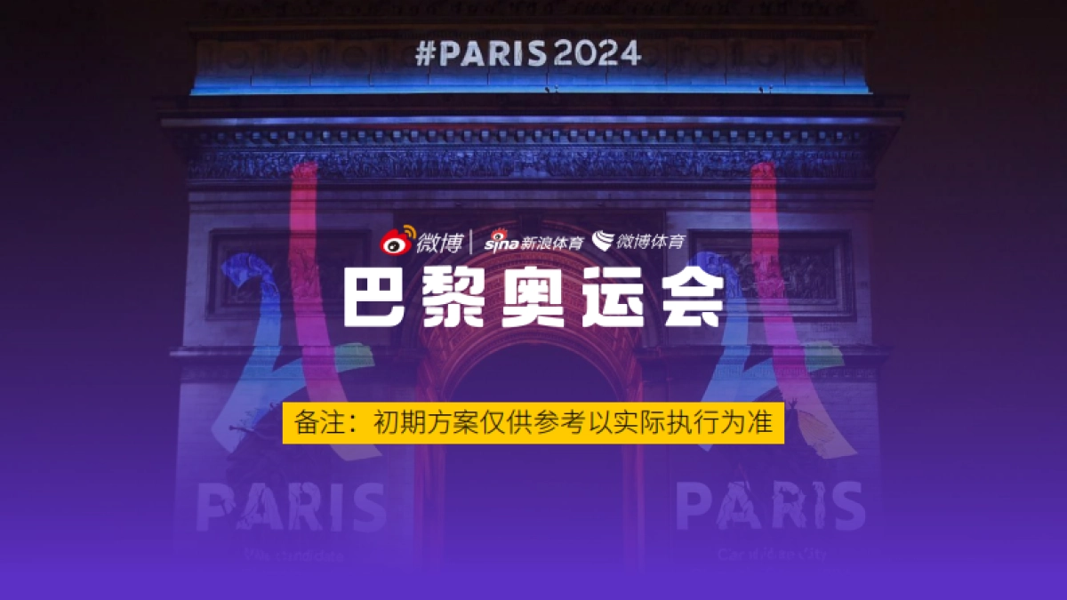 2024年微博体育巴黎奥运会规划_第1页