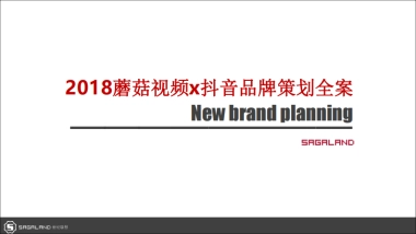 2018蘑菇视频x抖音品牌策划全案