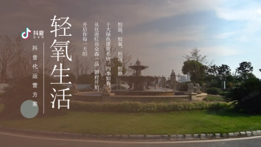 2021红谷众森一品抖音运营方案