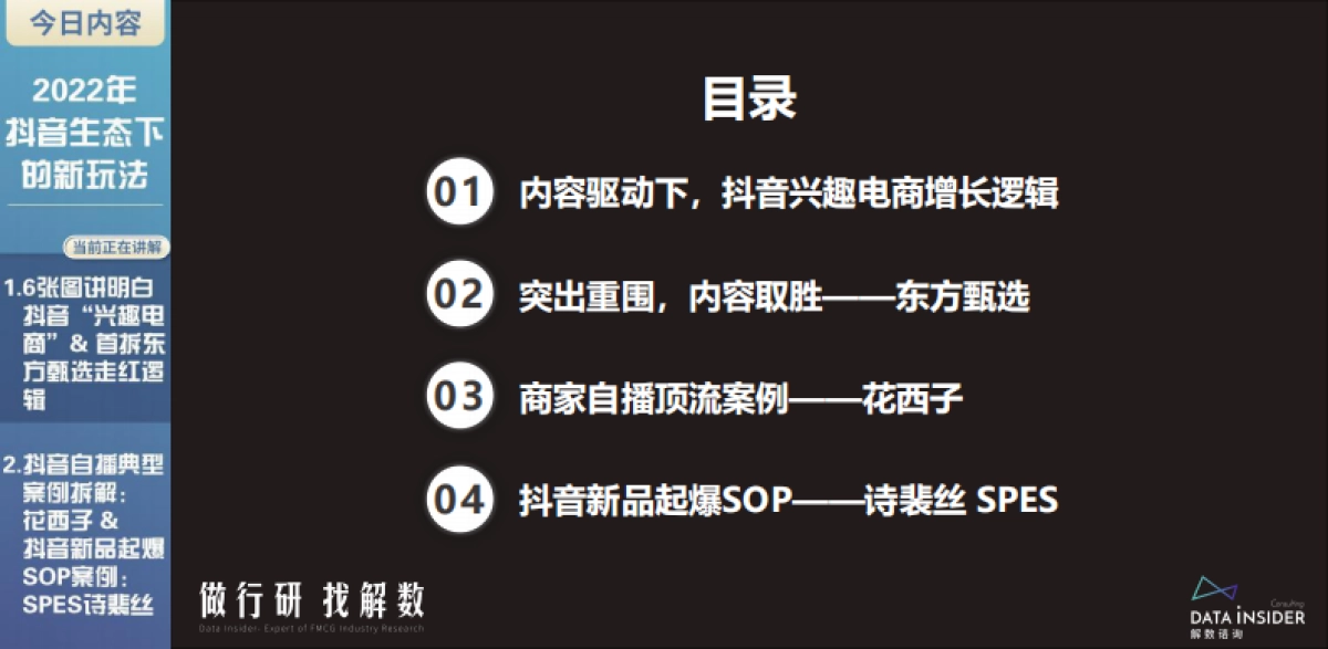 解数咨询—张杨第13讲:2022年抖音生态下的新玩法(东方甄选、花西子、诗裴丝)_第2页