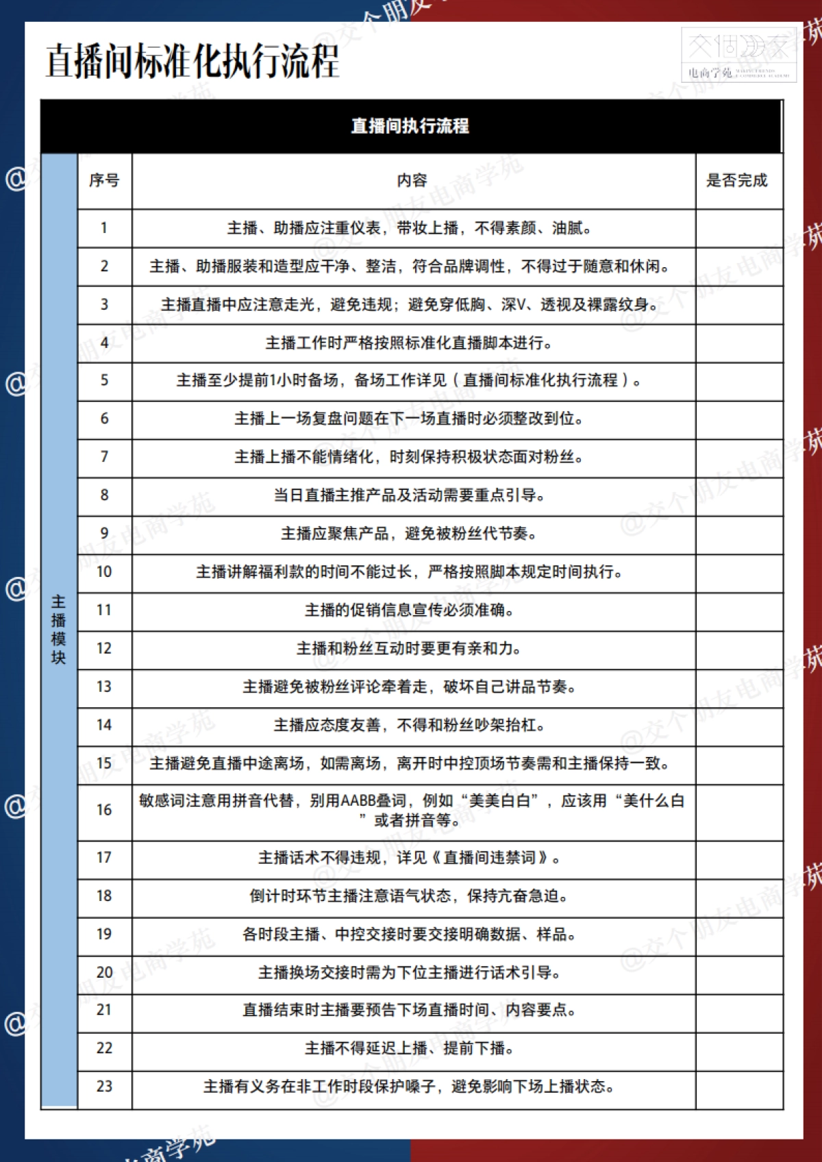 直播间标准化执行流程_第3页