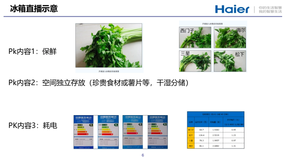海尔冰箱&天猫直播策划方案_第6页