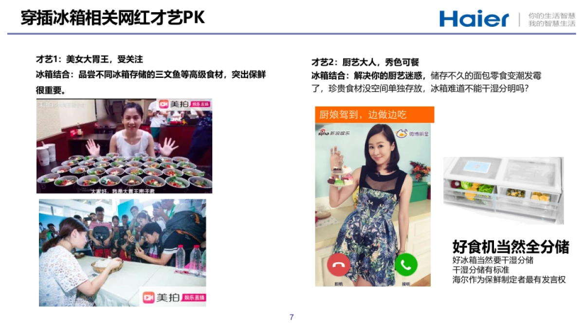 海尔冰箱&天猫直播策划方案_第7页