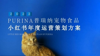 PURINA普瑞纳宠物食品小红书年度运营策划方案