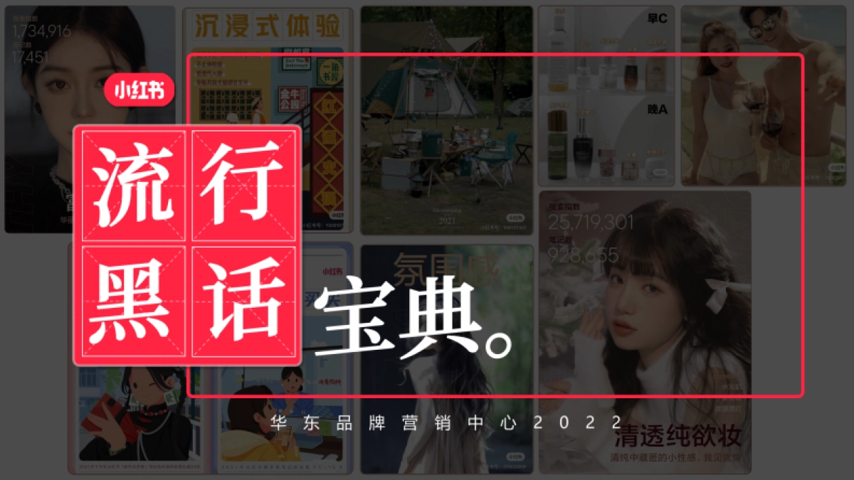 小红书【流行黑话宝典】招商方案_第1页