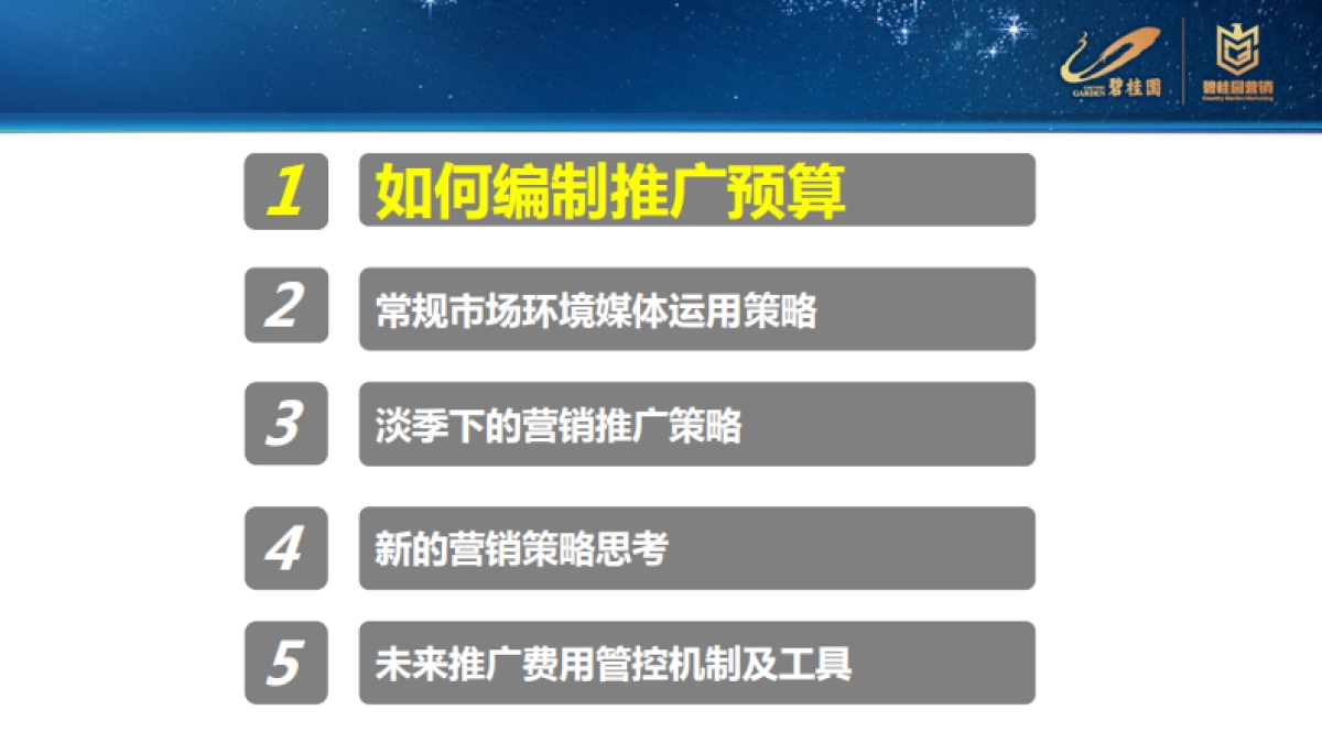 碧桂园投放策略：新形势下的推广预算及媒体策略推广思考_第3页