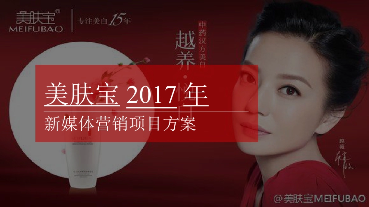 美肤宝新媒体营销方案_第1页