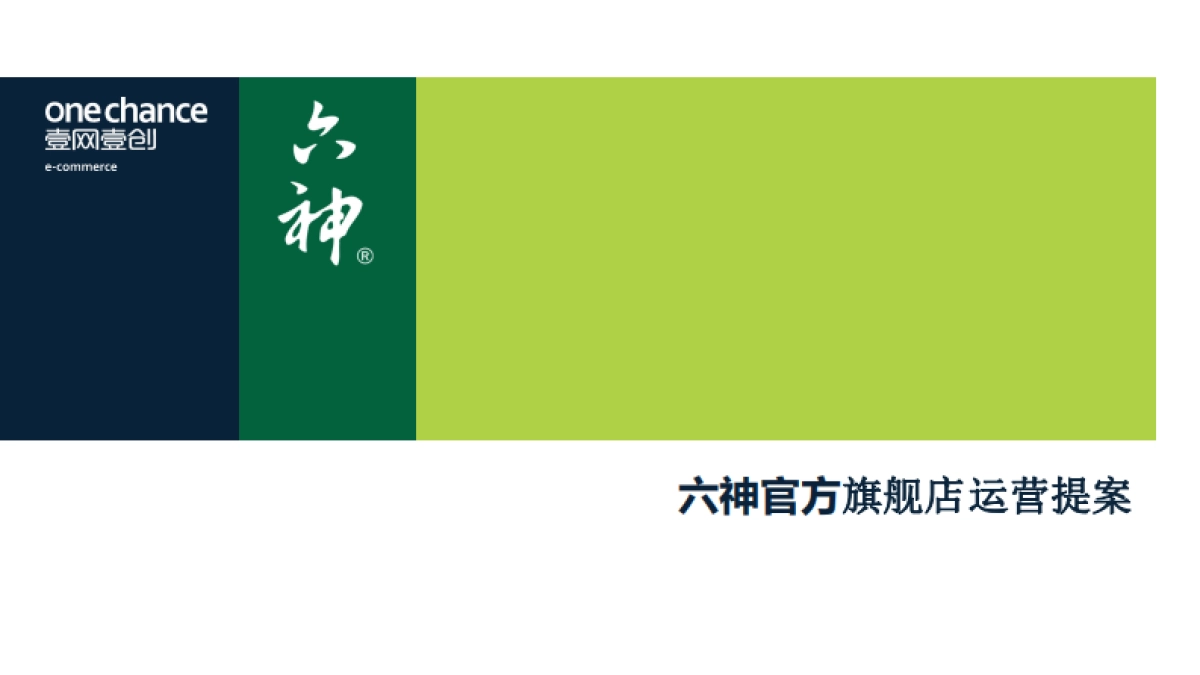 【六神天猫旗舰店】运营方案提案（壹网壹创）_第1页