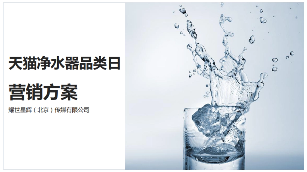 天猫净水器品类日营销方案_第1页