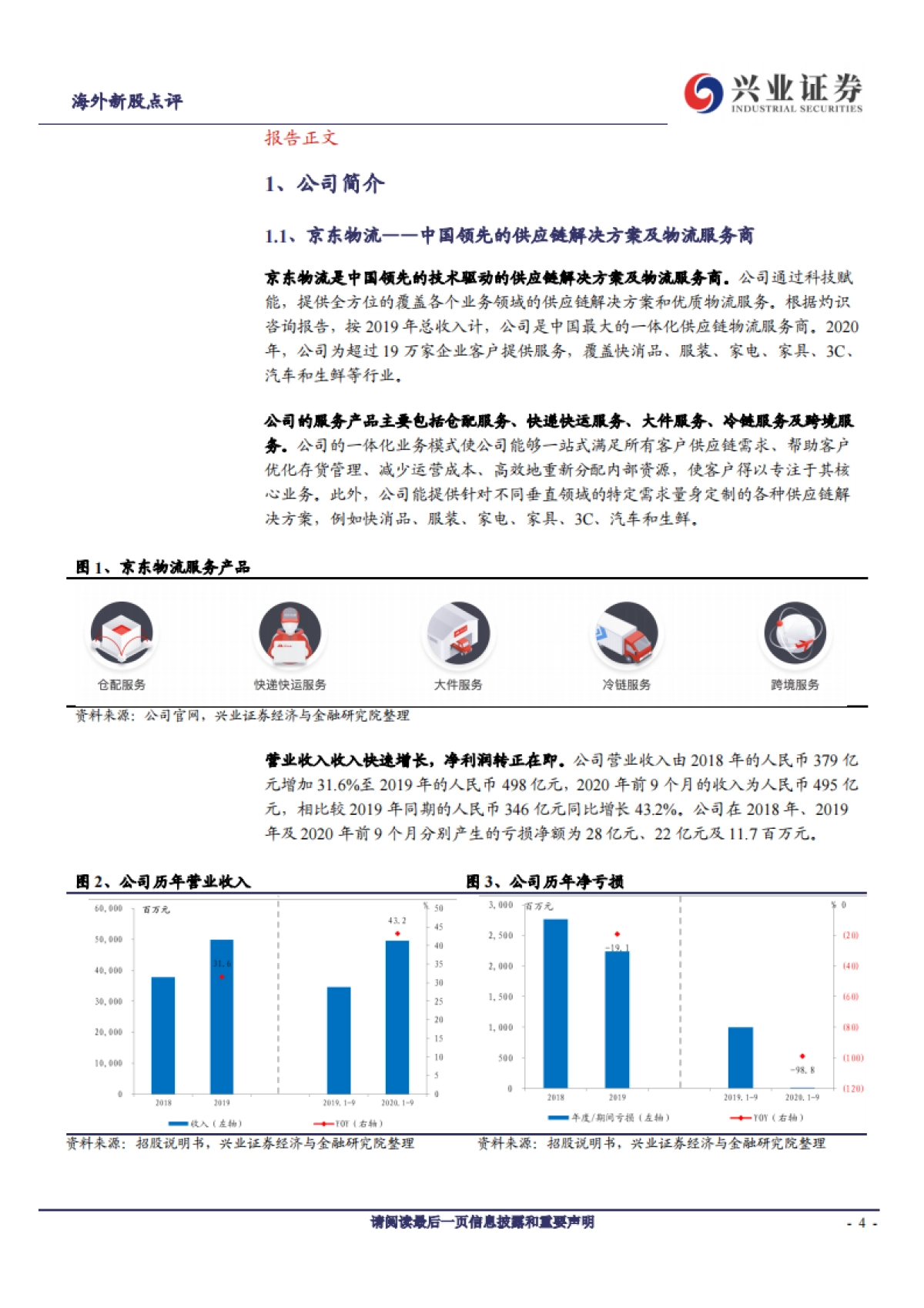 京东物流：仓配一体化供应链物流服务龙头-兴业证券-24页_第4页