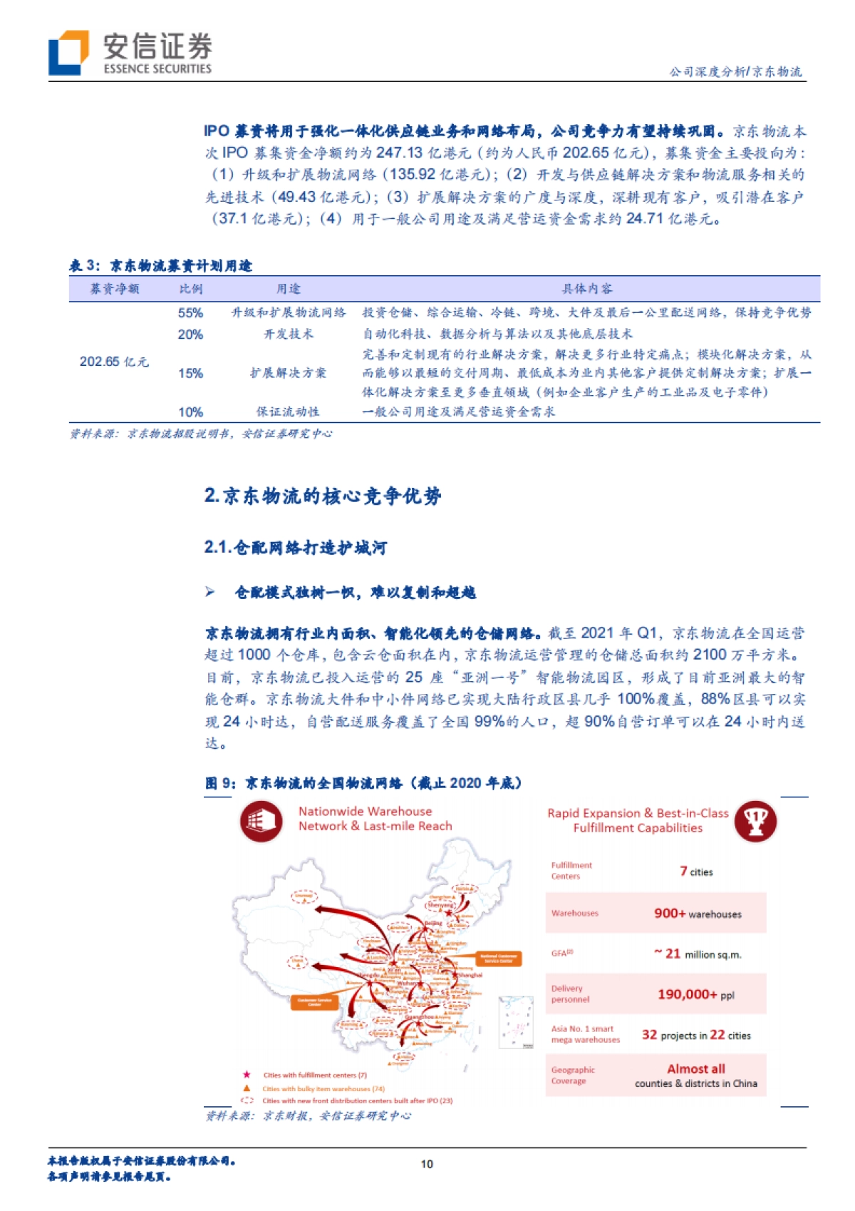 京东物流：迈向供应链基础设施龙头服务商-安信证券-33页_第10页