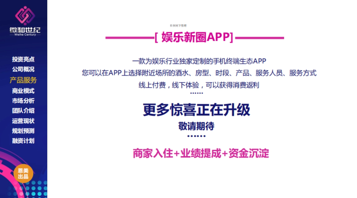 微和世纪商业计划书_第5页