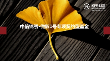 中信锦绣微影1号专项契约型基金商业计划书