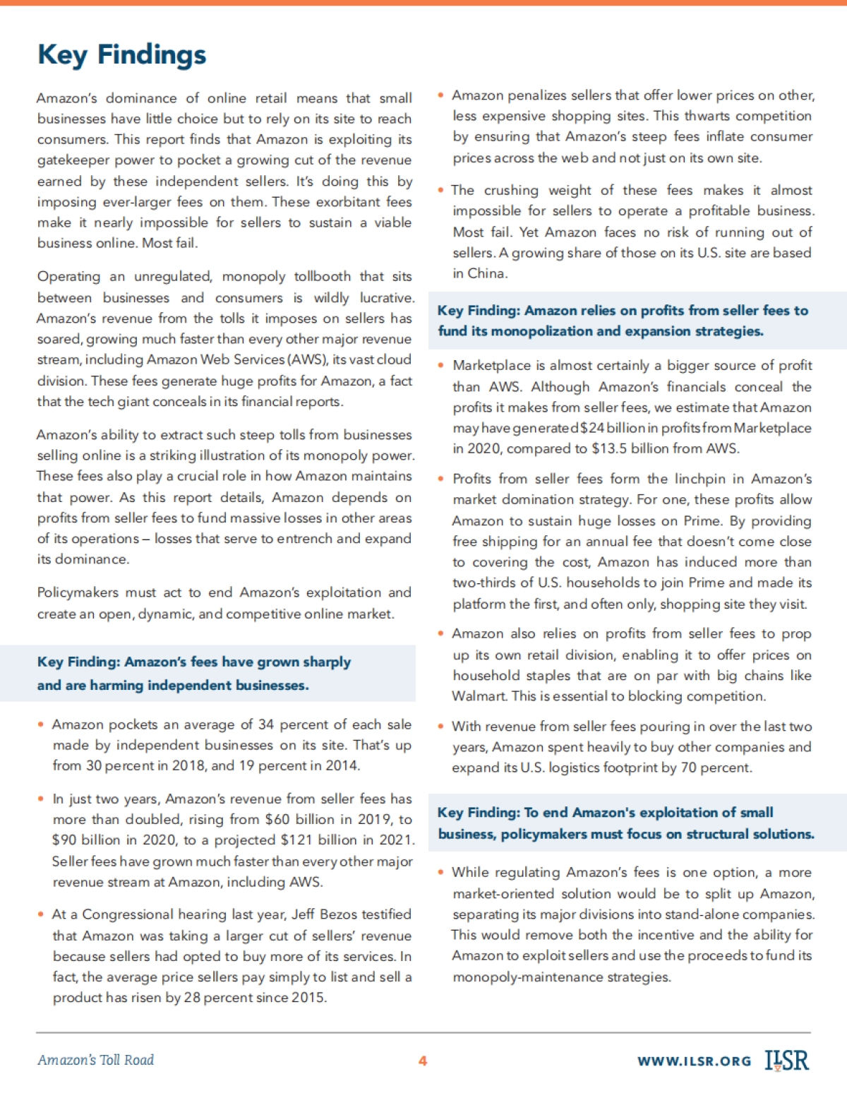 亚马逊：科技巨头如何利用小企业为其垄断帝国提供资金（英）-ILSR-23页_第4页
