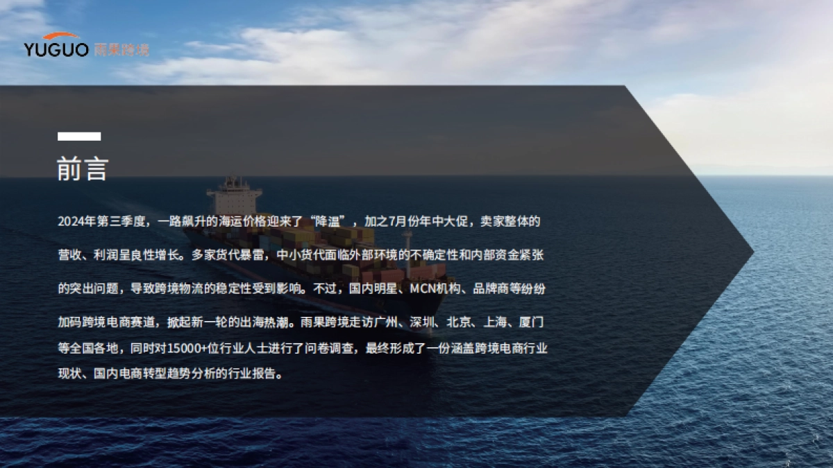 雨果：2024年跨境电商行业三季度报告_第2页