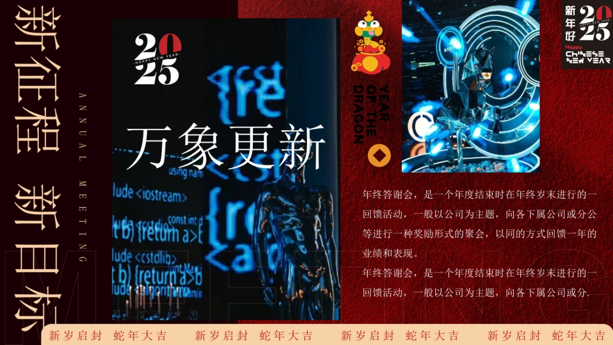 【蛇转乾坤 战2025】2025蛇年企业表彰总结大会暨年会尾牙活动策划方案P51_第2页