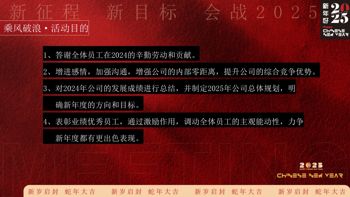 【蛇转乾坤 战2025】2025蛇年企业表彰总结大会暨年会尾牙活动策划方案P51_第9页