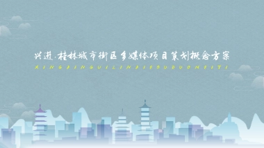 西南城市街区灯光亮化景观多媒体数字化规划策划方案