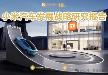 2024小米汽车发展战略研究报告-鼎帷咨询