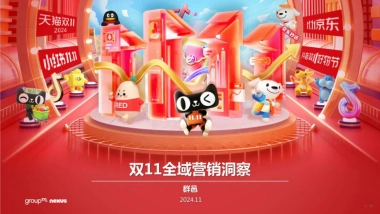 2024年双十一全域营销洞察-群邑