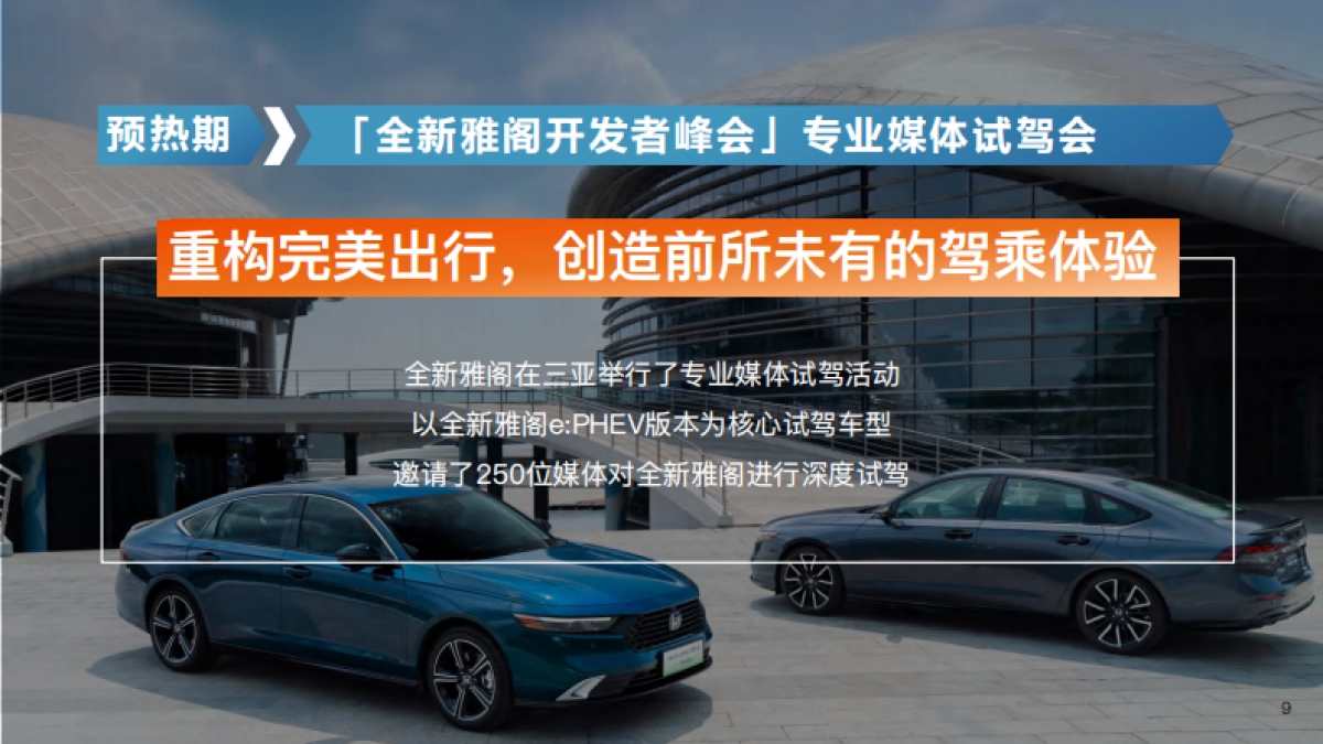 广汽本田全新雅阁新车上市整合营销案例_第9页