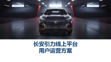 长安汽车用户运营方案