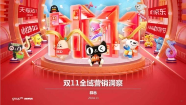 2024年双十一全域营销洞察