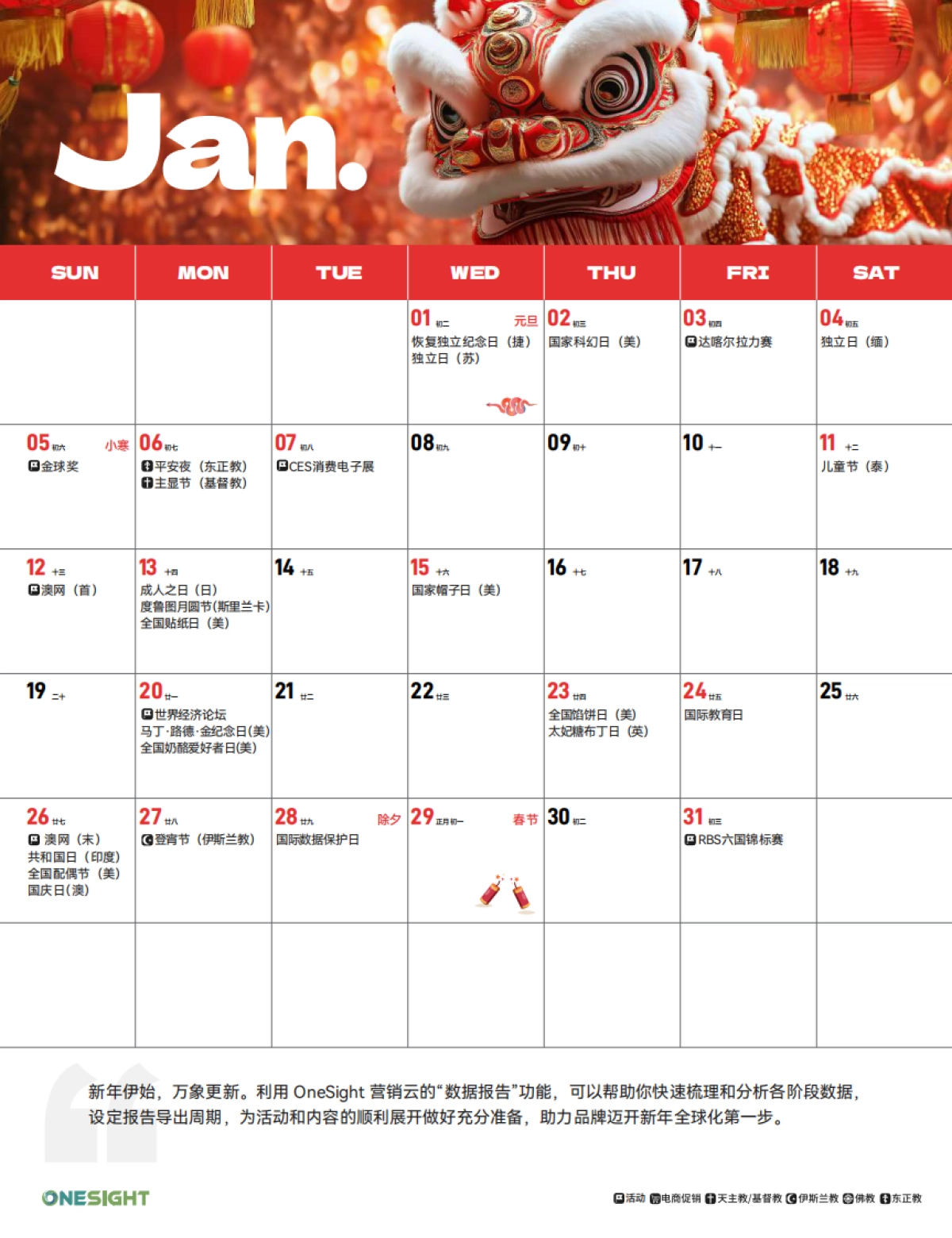 OneSight:2025全球化营销日历_第3页