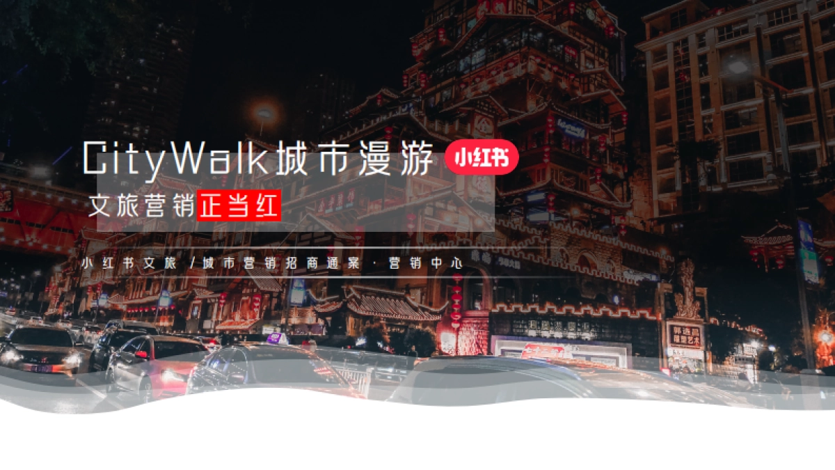 小红书文旅营销CityWalk城市漫游(通案)_第1页