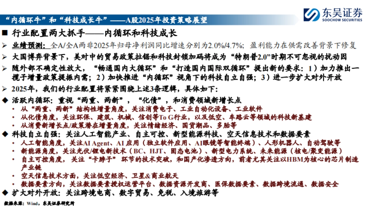 2025年A股投资策略展望：“内循环牛”和“科技成长牛”_第4页