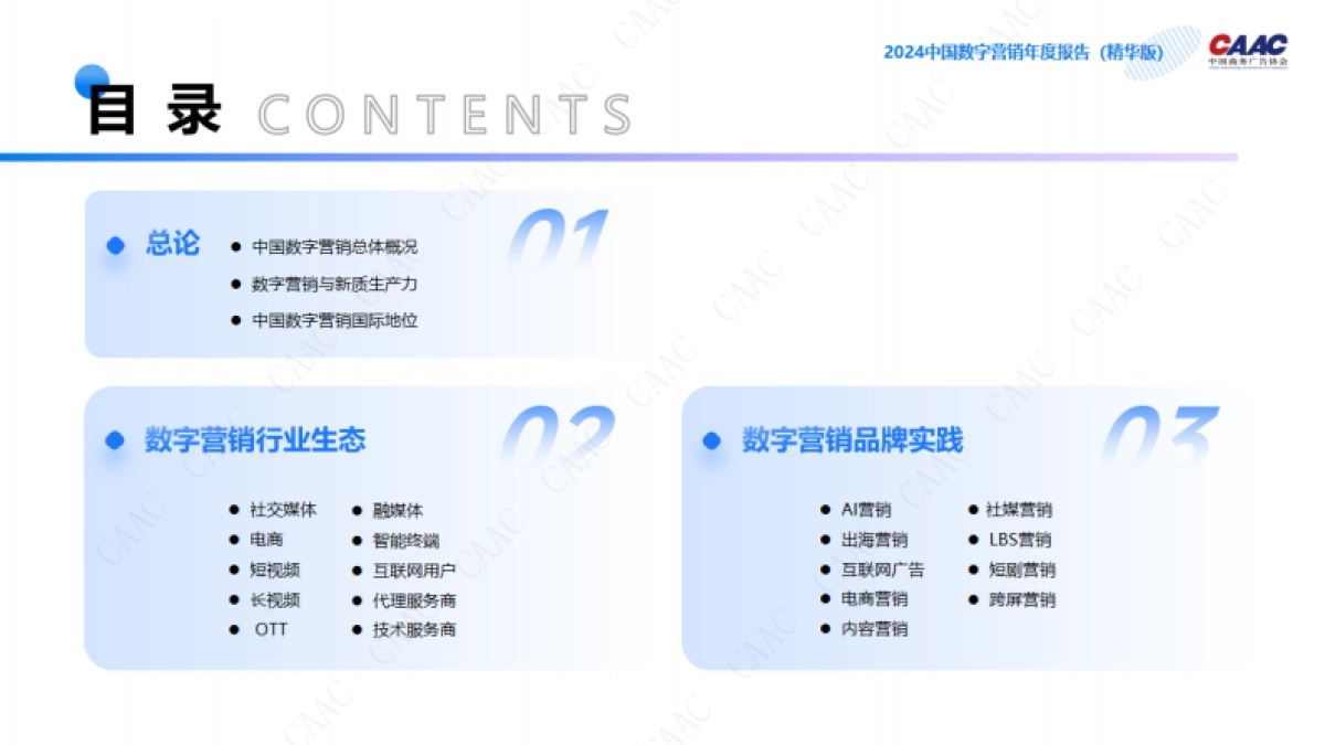 CAAC：2024年中国数字营销年度报告_第3页