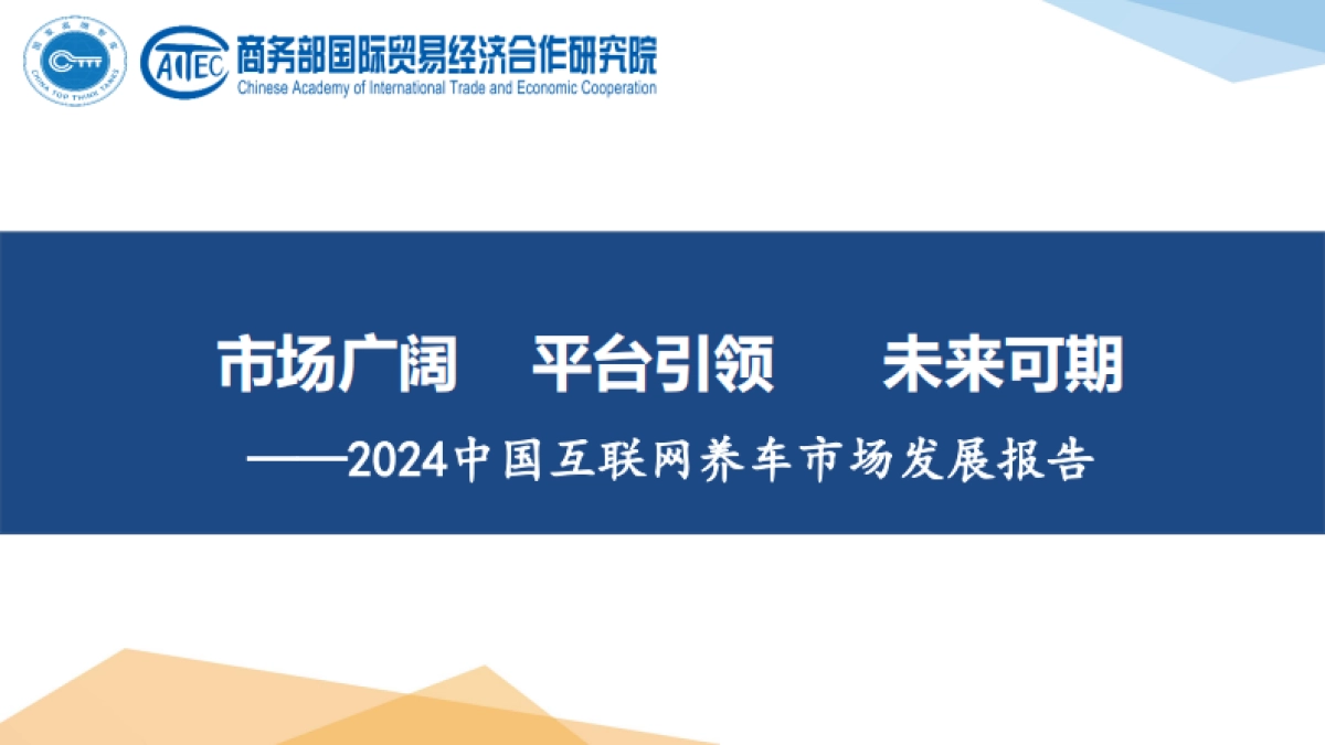 2024中国互联网养车市场发展报告-20页_第1页