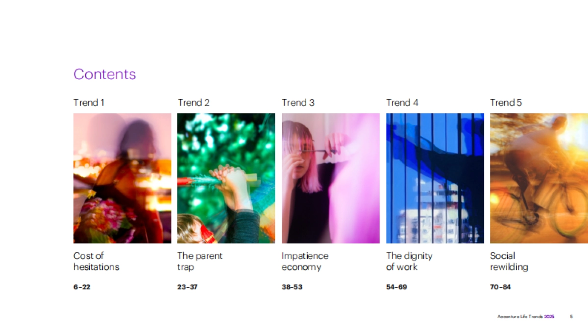 埃森哲：2025年生活趋势报告（英文）_第5页
