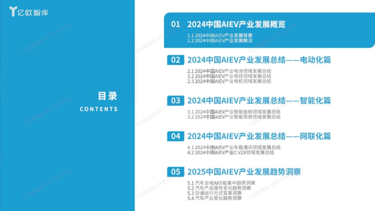2024中国AIEV产业年度回顾及2025趋势洞察研究报告_第4页