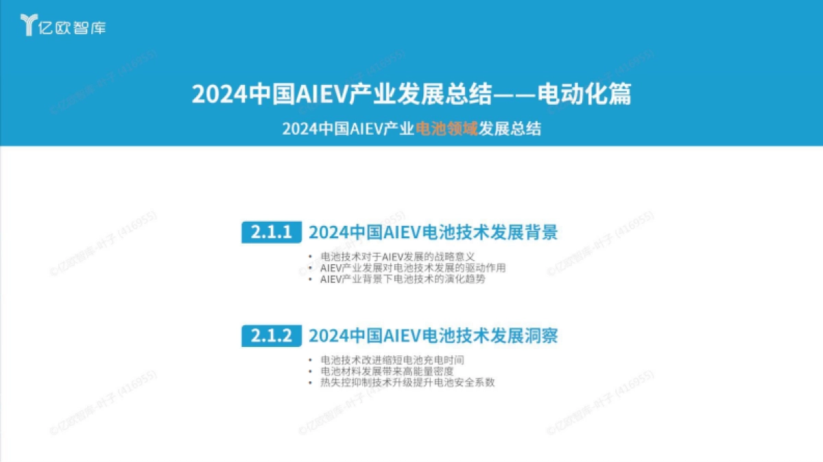 2024中国AIEV产业年度回顾及2025趋势洞察研究报告_第9页