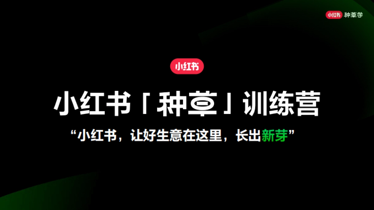 2025小红书「种草」训练营资料_第1页
