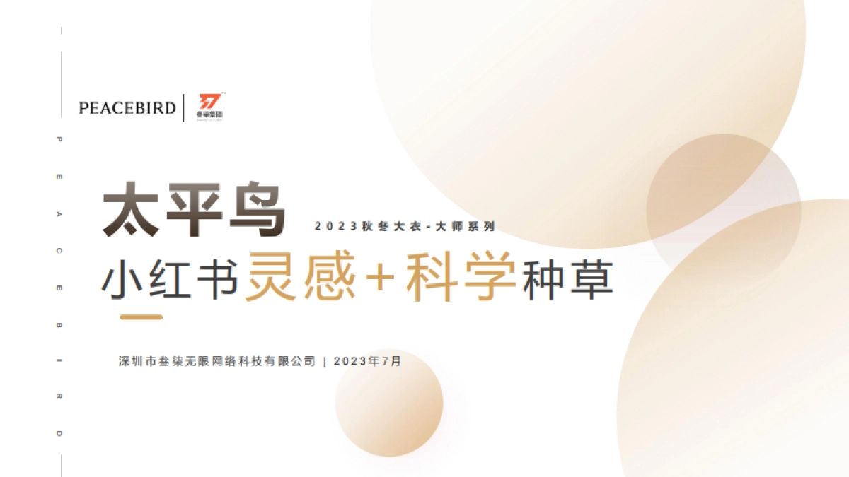 太平鸟小红书营销方案_第1页