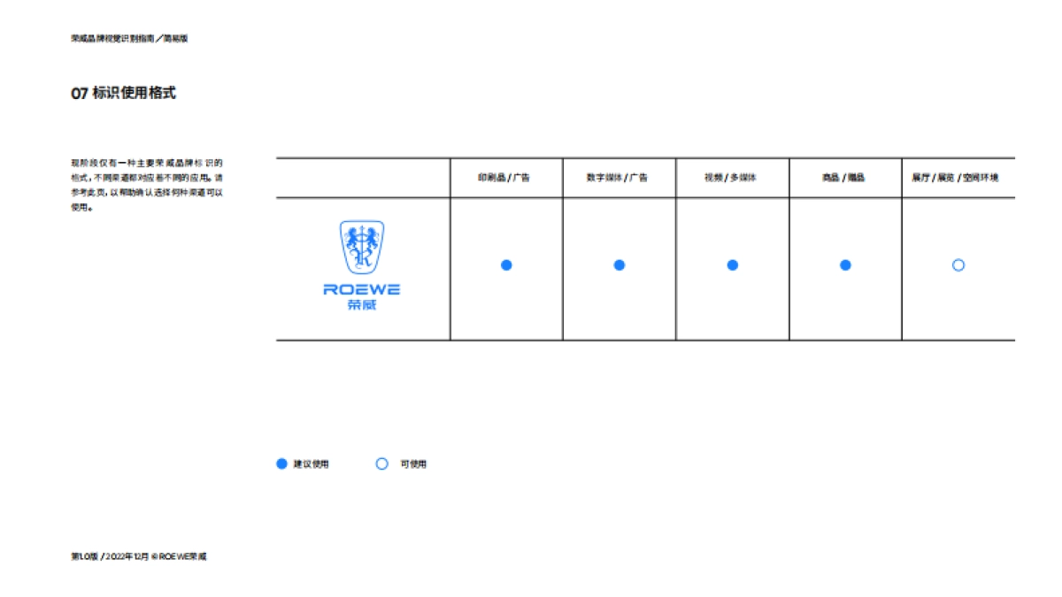 荣威品牌视觉识别指南-简易版_第9页