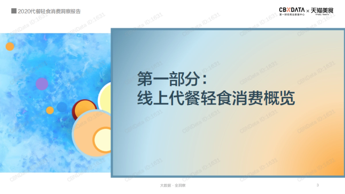 联合天猫美食发布《2020代餐轻食消费洞察报告》_第3页