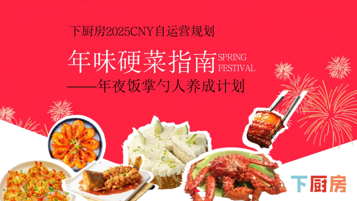 下厨房2025年春节CNY自运营活动规划_第1页