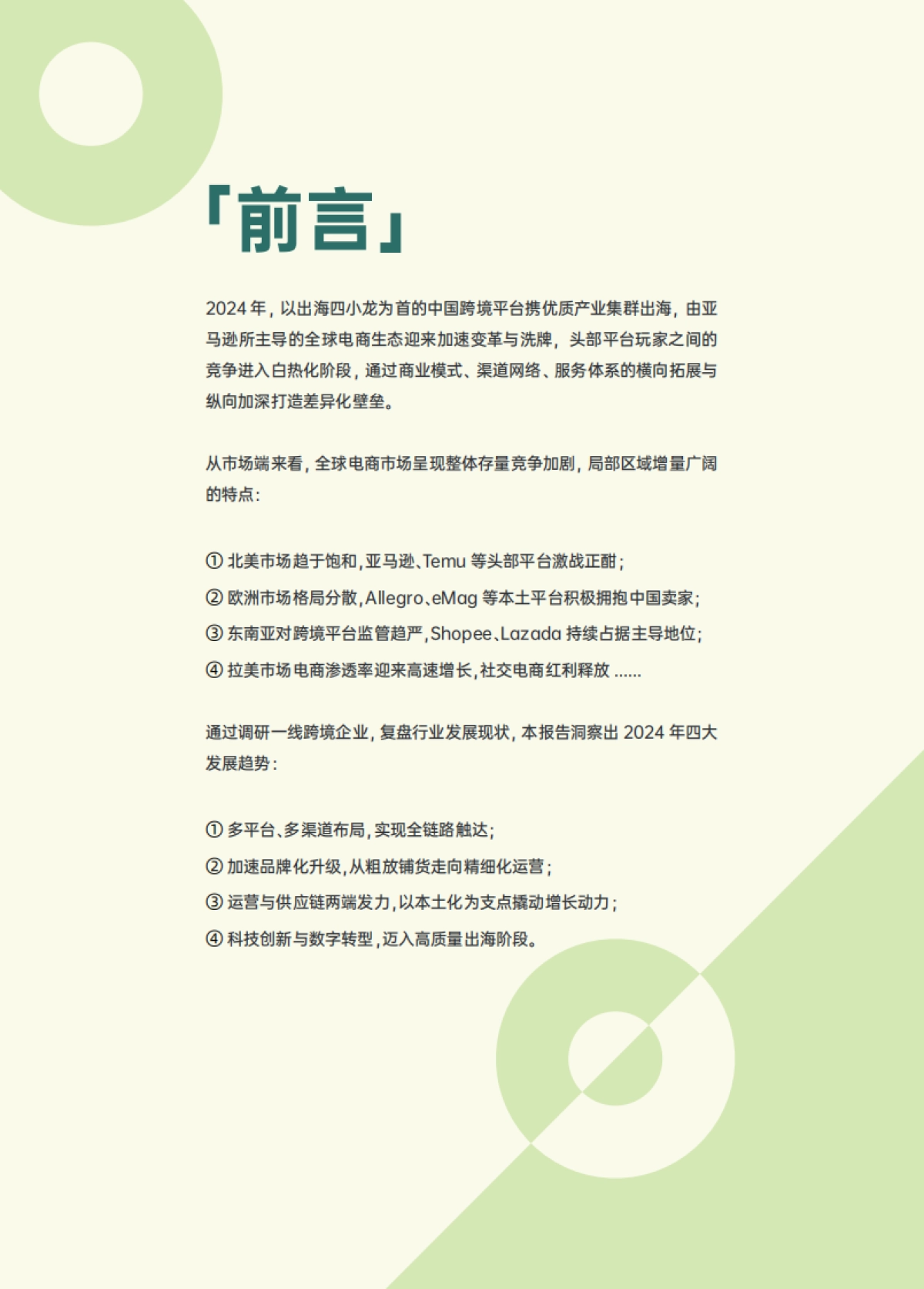 2024跨境电商行业年度报告_第2页