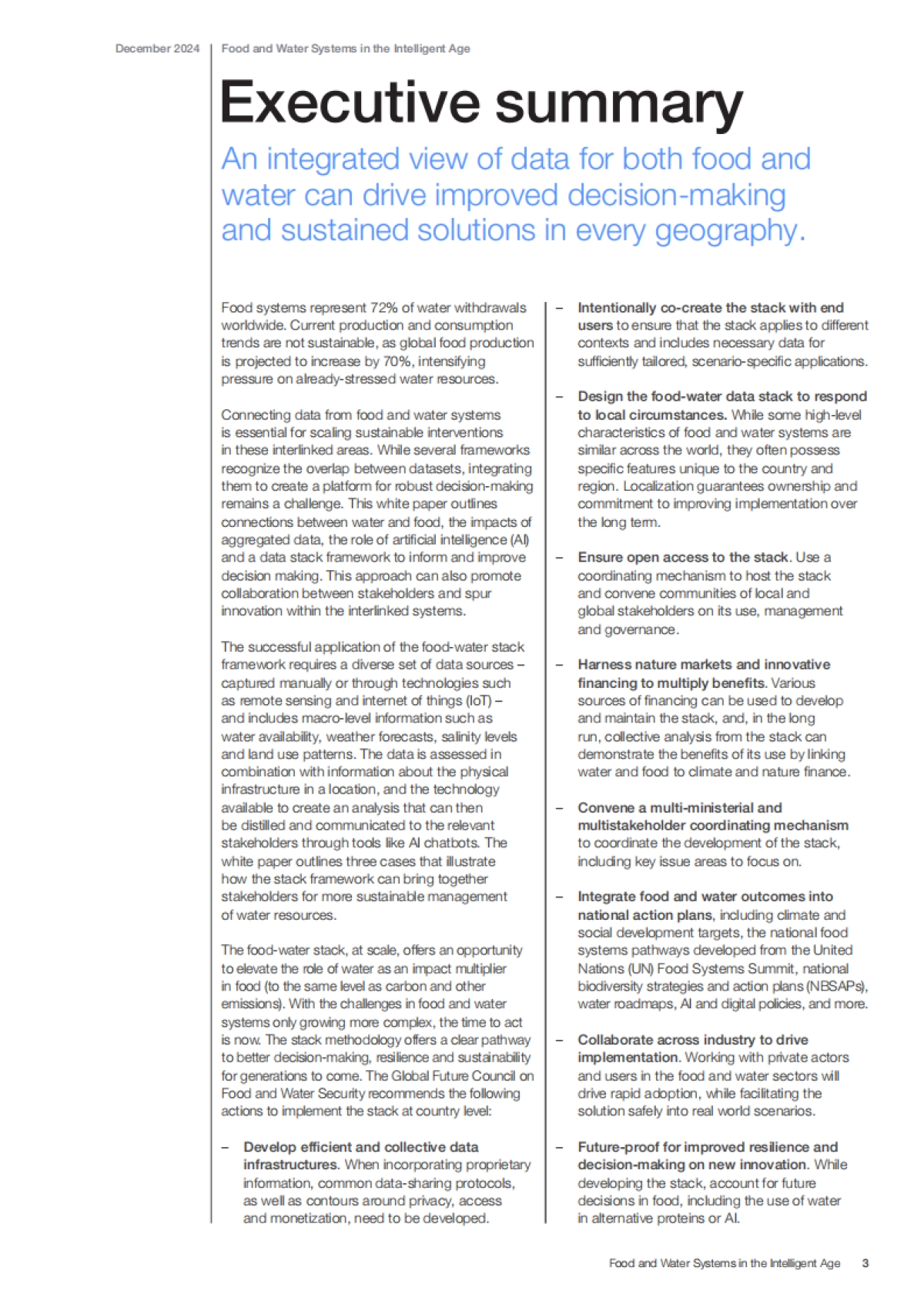 智能时代的食物和水系统研究报告（英文）_第3页