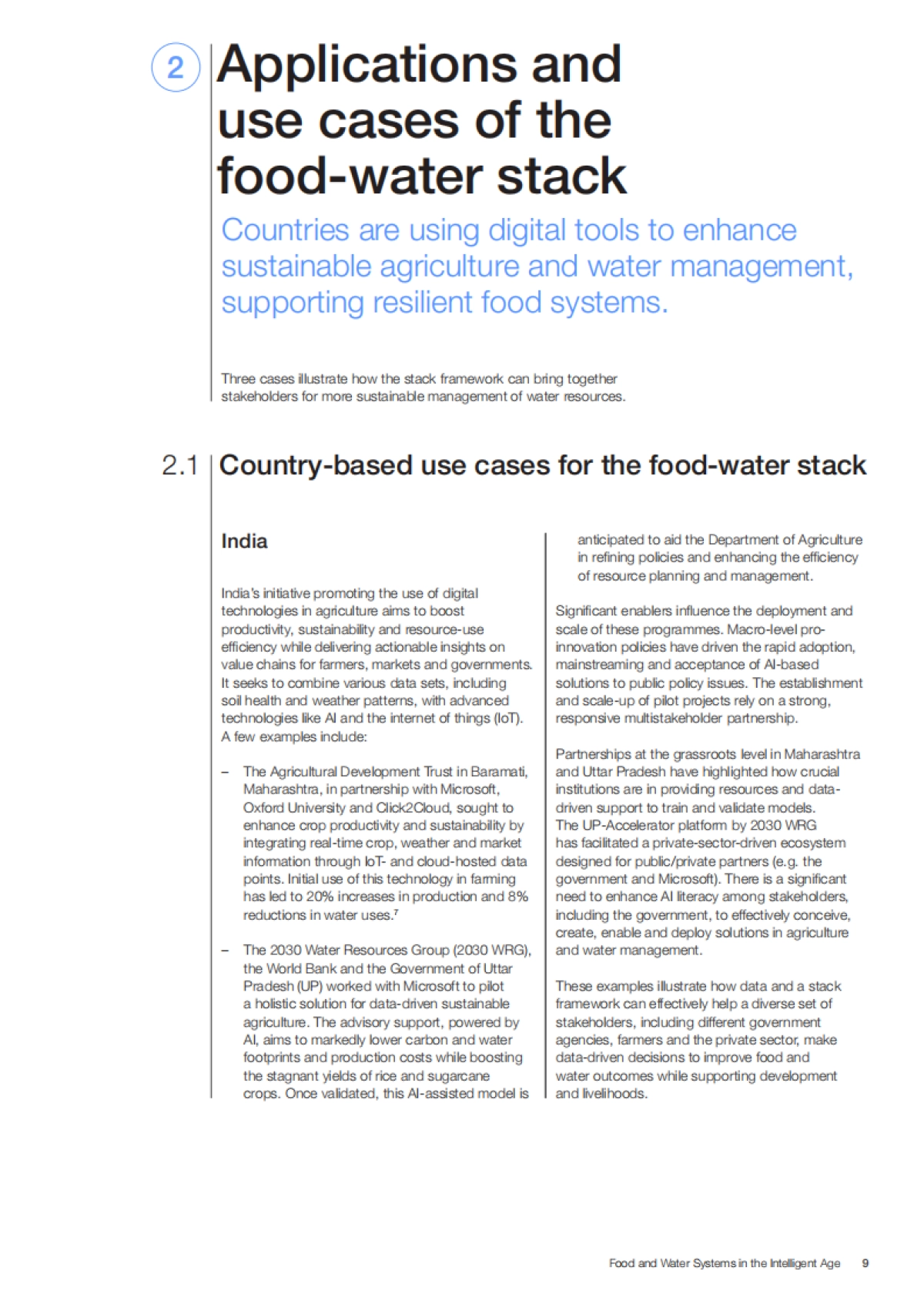 智能时代的食物和水系统研究报告（英文）_第9页