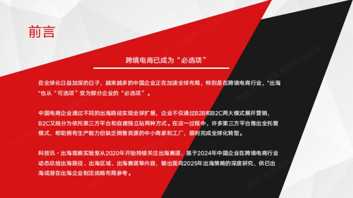 2025中国企业跨境电商行业洞察_第2页