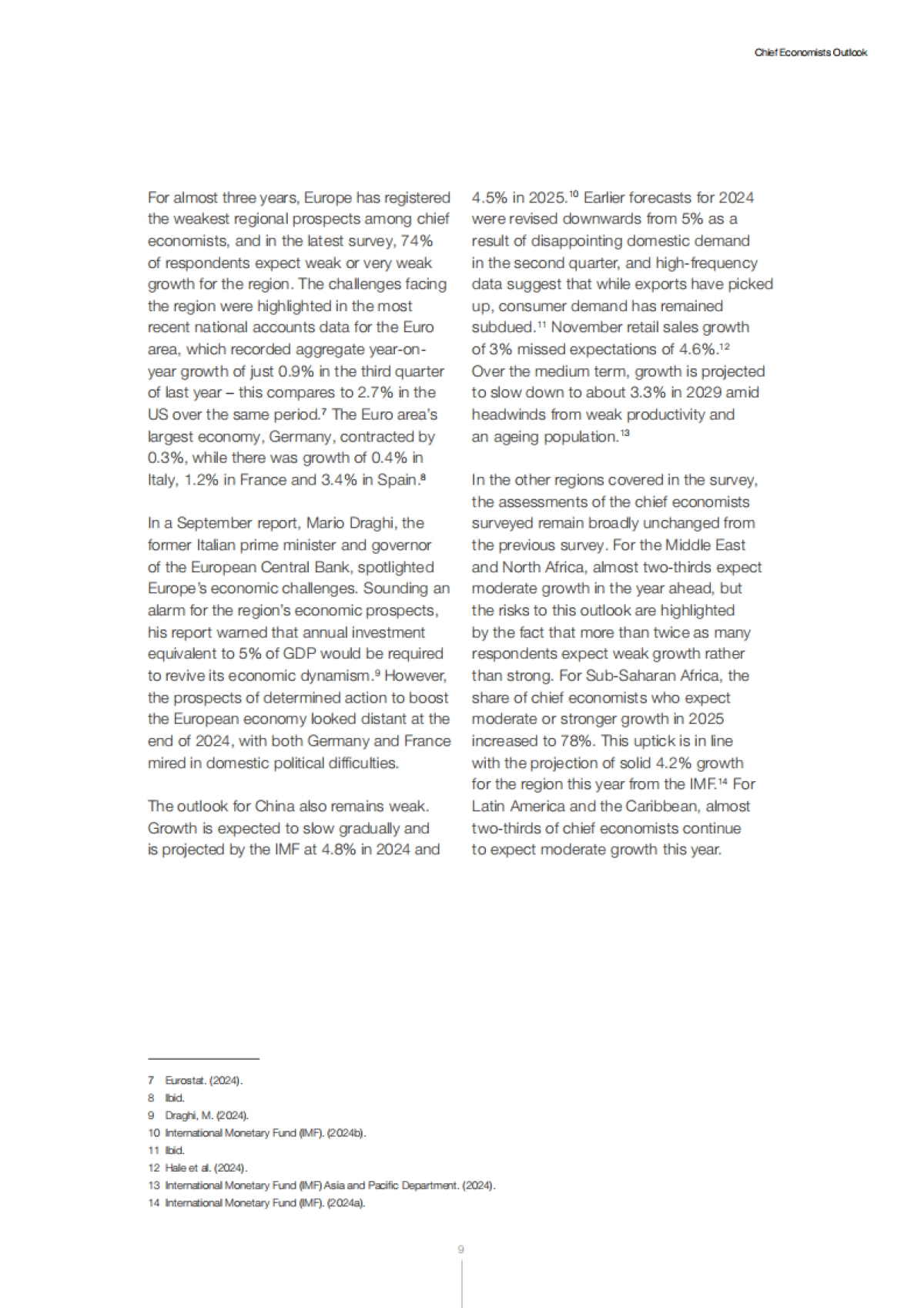 世界经济论坛-首席经济学家展望：2025年1月（英）-2025-36页_第10页